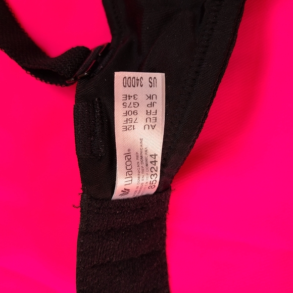 Wacoal lace covered padded 34ddd bra - Picture 3 of 5